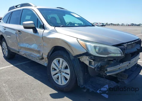 2016 Subaru Outback 2.5I Premium z USA, uszkodzony, nr VIN 4S4BSACC3G3340472